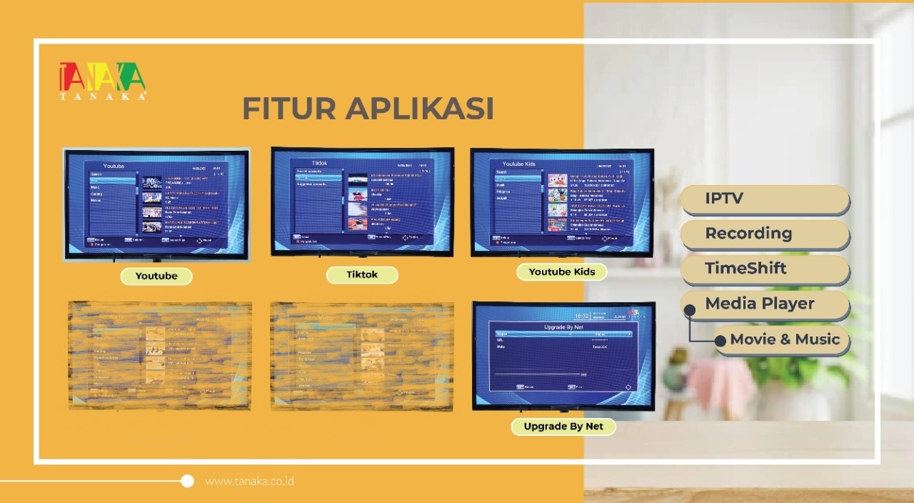 DVB T2 PLASTIK - TANAKA